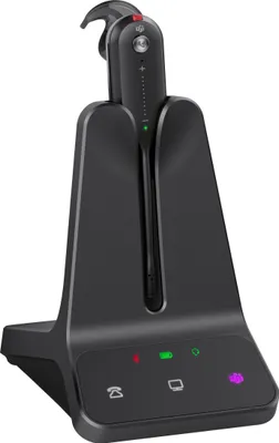 Produktbild von WH63 E2 Teams (schwarz, Konvertierbares schnurloses DECT-Headset)