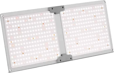 Zdjęcie produktu dla Lampa Do Uprawy Wzrostu Roślin Pełne Spektrum 60 X 24 Cm 468 Led 220 W Srebrna
