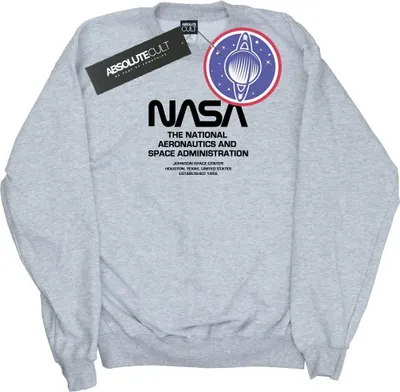 Produktbild von NASA - Sweatshirt für Herren BI48199 (S) (Grau)
