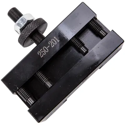Immagine prodotto di Supporto utensile a cambio rapido per tornio - Modello 250-201 BXA - Per foratura e tornitura - Adatto per utensili da 6 a 16 mm - Acciaio