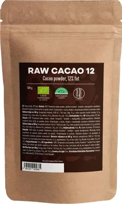 Obrázok produktu pre Raw Cacao 12,kakao, 500 g