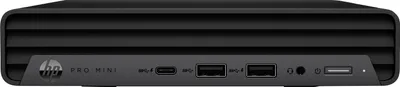 Produktbild von HP Pro 400 G9 - Wolf Pro Security - Mini - Core i5 12500T / 2 GHz - RAM 16 GB - SSD 256 GB - NVMe, HP Value - UHD Graphics 770 - 1GbE, Bluetooth 5.2, 802.11ax (Wi-Fi 6E) - WLAN: Bluetooth 5.2, 802.11a/b/g/n/ac/ax (Wi-Fi 6E) - Win 11 Pro - Monitor: keiner -