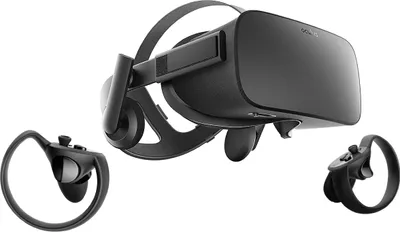 Produktbild von Oculus Rift + Touch, Dediziertes obenmontiertes Display, Schwarz, Windows 8.1, 8 GB, Intel i3-6100 / AMD Ryzen 3 1200, FX4350, NVIDIA GTX 1050Ti / AMD Radeon RX 470