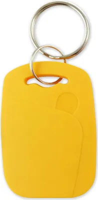 Produktbild von EM+MF Doppelchip - gelb - RFID Doppelchip EM 125 kHz + Mifare 13,56 MHz