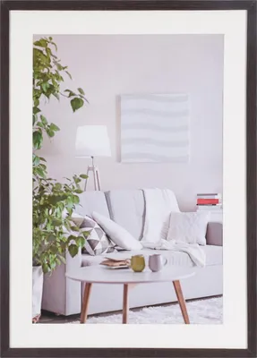 Produktbild von Henzo Modern Bilderrahmen 50x70 Dunkelbraun