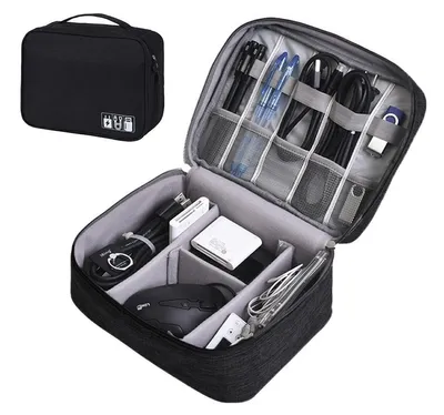 Zdjęcie produktu dla Tr12B Torba Pokrowiec Na Kable Black