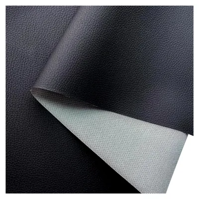 Produktbild von Kunstleder Meterware, Kunstleder, Wasserdicht, Nähen, Reparatur, Lederstoff (Schwarz, 100 x 160 cm)