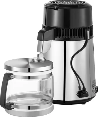 Produktbild von VEVOR Wasserdestillator, 4L Kapazität, temperaturgesteuert, 750W Leistung