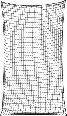 Image de Best Möbel Filet de remorque avec corde en caoutchouc Noir 6x3,5 m PP - Filets de couverture CL4407768 1parcel