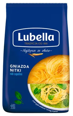 Produktbild von Lubella Nudeln „Gniazda Nitki“ 400 g