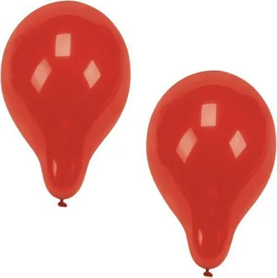 Produktbild von Papstar Luftballons, rot Ø 25 cm, 500 Stück
