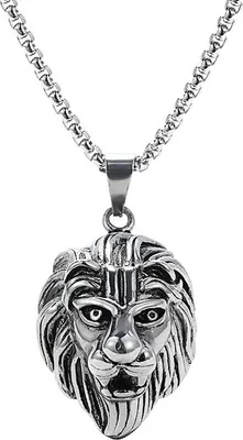 Obrázok produktu pre Náhrdelník Lion - Strieborná pre mužov KP21233