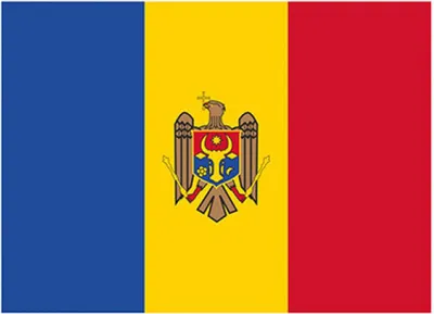Image de Printwear | Drapeau Moldavie / 90 x 150 cm - Couleur : Moldavie - Taille : 90 x 150 cm