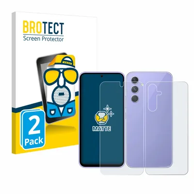 Produktbild von 2x BROTECT Schutzfolie für Samsung Galaxy A54 5G (Display+Rückseite) Displayschutz Displayschutzfolie Folie Matt Entspiegelungsfolie