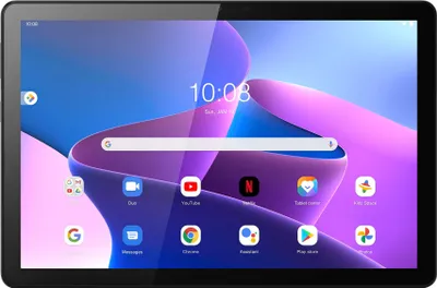 Produktbild von Lenovo Tab M10 (3rd Gen), 25,6 cm (10.1"), 1920 x 1200 Pixel, 64 GB, 4 GB, Android 11, Grau