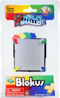Produktbild von Super Impulse World’s Smallest Blokus, Brettspiel, Strategie, 7 Jahr(e), Familienspiel