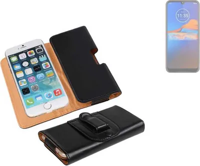 Produktbild von K-S-Trade Schützhülle Handyhülle kompatibel mit BLU Studio X5 Holster Gürtel Tasche Schutzhülle Handy-Tasche Smartphone Case Seitentasche schwarz