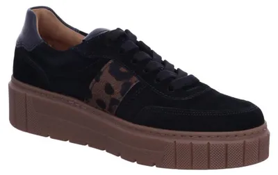 Produktbild von Gabor Damen Sneaker Low 51966-3.5, 51966-4, 51966-4.5, 51966-5, 51966-5.5, 51966-6, 51966-6.5, 51966-7, 51966-7.5, 51966-8 GAB-6017-02 black/sand 7.5