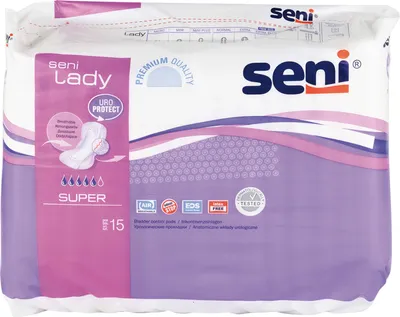 Produktbild von Seni Lady Super Urinvorlage, 15 St. Vorlagen