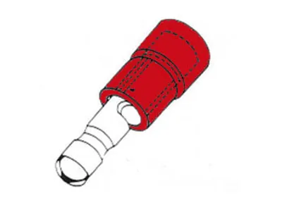 Zdjęcie produktu dla Velleman FRMB, Czerwony, 3,9 mm, 10 szt.