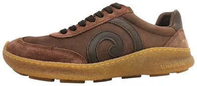 Immagine prodotto di Scarpe da ginnastica da donna El Naturalista, modello stringato, color marrone, ideali per il tempo libero