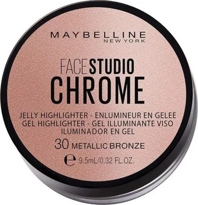 Produktbild von Maybelline Face Studio Chrome Highlighter rozjasňovač 30 Metallic Bronze