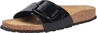 Produktbild von Birkenstock Damen Pantoletten Madrid Big Buckle 20002-35, 20002-36, 20002-37, 20002-38, 20002-39, 20002-40, 20002-41, 20002-42, 20002-43 BIR-1026125 black 42