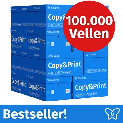 Productafbeelding van NIEUW: Easyprint Printerpapier Kopieerpapier 100000 Vel 20 x 5000 A4 Premium Extra Wit CIE 160 Testwinnaar PEFC-gecertificeerd