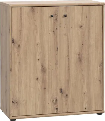 Produktbild von FORTE TEMPRA 2 Kommode mit 2 Türen, Holzwerkstoff, Artisan Eiche Nachbildung, (B x H x