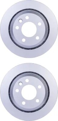 Produktbild von 2 Bremsscheiben außenbelüftet Ø 76,1 mm 22 mm HELLA für u.a. VW TRANSPORTER