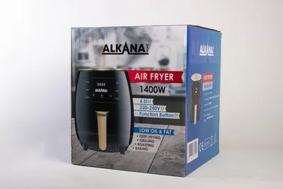 Produktbild von ALKANA Heißluftfritteuse 4,5L – Touch-Bedienung, fettarm genießen Air Fryer