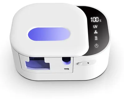 Produktbild von Wand Zahnbürstenhalter Badezimmer mit LED Display, elektrischer Zahnbürstenhalter mit Sensor, platzsparende Aufbewahrung für Familie und Zuhause