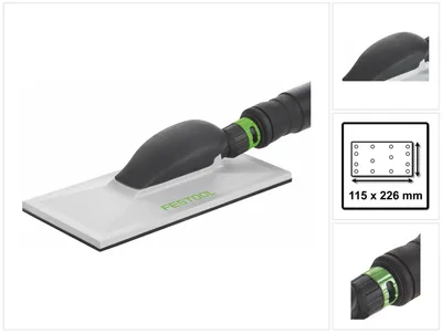 Obrázok produktu pre Brúsny blok Festool HSK-A 115x226 115 x 226 mm ( 496963 )