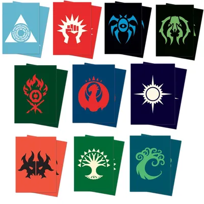Produktbild von 100 Ultra Pro MtG Magic Sleeves - Guilds of Ravnica Motiv - (66x91mm)