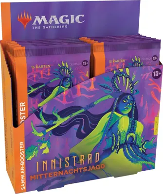 Obrázok produktu pre Magic: The Gathering - Innistrad: Midnight Hunt Collector's Booster Display - Wizards of WOTCC89541000 - (Hračky / Karty a nálepky)