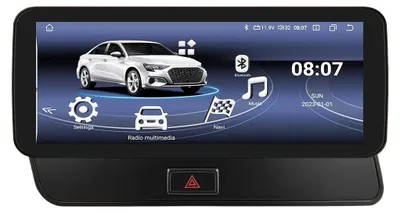 Immagine prodotto di Autoradio Android 13 - Lettore multimediale - Navigatore GPS - Radio 2DIN - Autoradio CarPlay - Schermo da 10,25 pollici