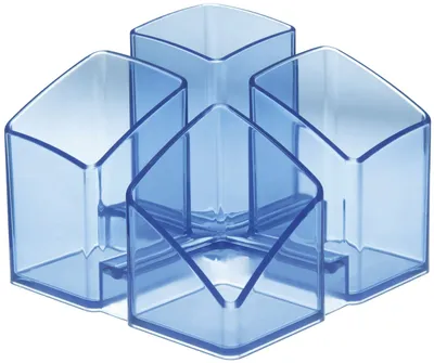 Zdjęcie produktu dla HAN Scala, Niebieski, Półprzezroczysty, Plastik, 125 mm, 125 mm, 100 mm, 1 szt.