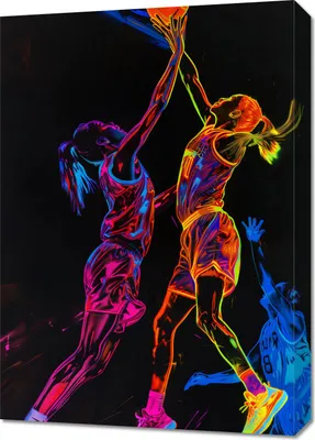 Obrázek produktu pro Obraz 50x70cm Basketbalový zápas