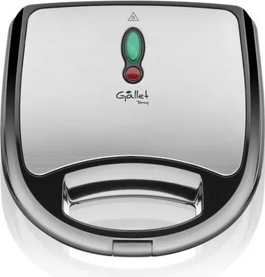 Immagine prodotto di Gallet | Torcy GALCRO616 | Tostapane per panini | 700 W | Numero di piastre 4 | Numero di pasticcini 2 | Diametro cm | Nero
