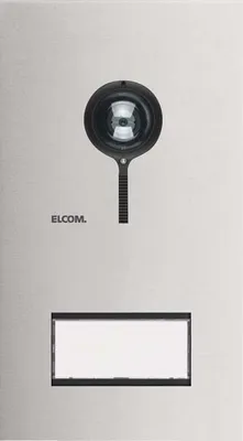 Produktbild von ELCOM Türstation Video 1/1 2D REQ501Y Edelstahl ONE