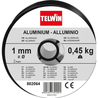 Produktbild von Telwin Aluminium-Silizium-Schweißdraht 1,0 mm 2 kg