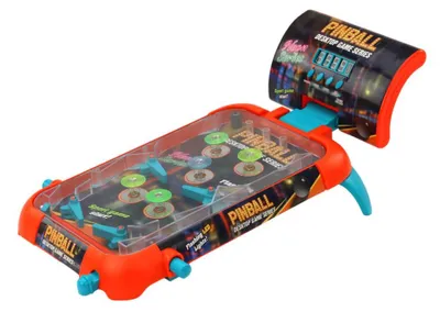 Produktbild von Leantoys Flipperautomat Arcade-Spiel LED-Beleuchtung Sounds Anzeigetafel