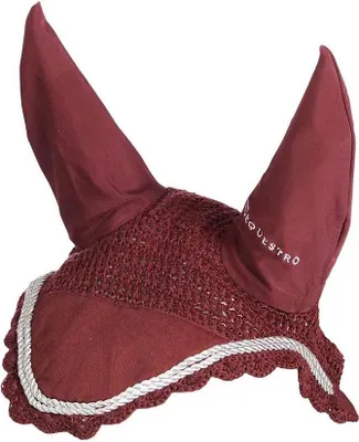 Image de Equestro Ss00207 Bonnet anti-mouches Rouge Full Rouge Full