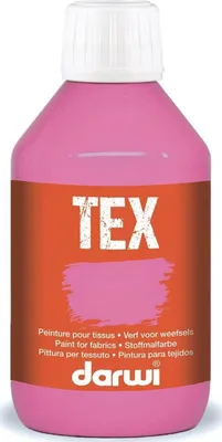 Zdjęcie produktu dla Darwi Tex Farba do tkanin Fuchsia 250 ml 1 szt.