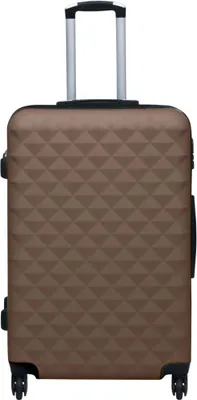 Obrázek produktu pro vidaXL Hard Shell Trolley Set 2 ks. Hnědý ABS
