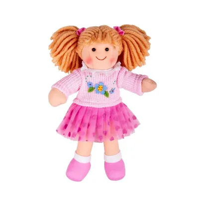 Obrázok produktu pre Bigjigs Toys Látková bábika Jasmin 28cm