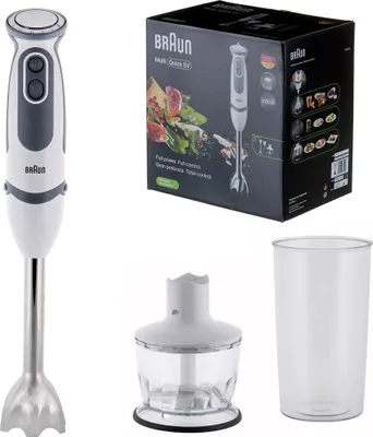 Zdjęcie produktu dla Braun MQ 5235 WH 0,5 l mikser kuchenny 1000 W szary, biały