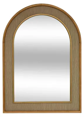 Produktbild von Spiegel „bonnie“ mit bogen, 70 x 98 cm, beige  - Atmosphera créateur d'intérieur