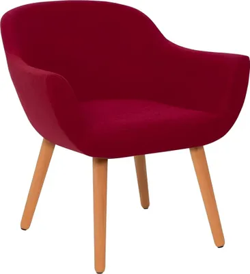 Produktbild von Rosa Stilvoller Designer Stuhl Holzstuhl Esszimmerstuhl Designer Möbel