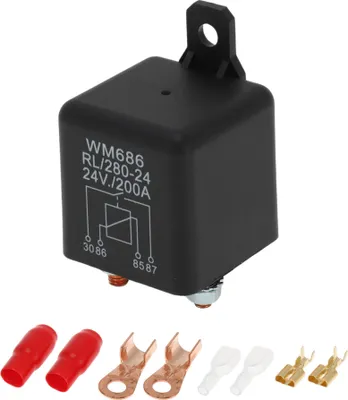 Produktbild von 2 Pins 24V 200A Auto-Relais Mehrzweck wasserdichtes 1 Satz Verriegelungsrelais